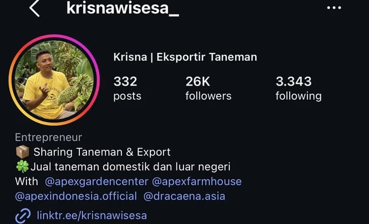 krisnawisesa_ — 26 ribu follower di Instagram